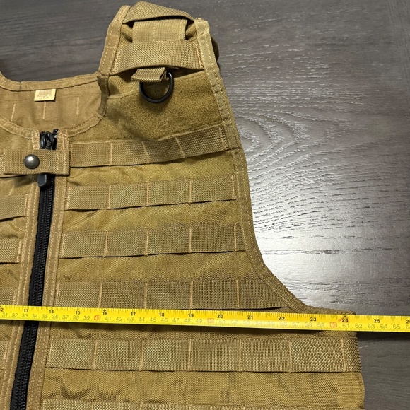 new Men’s‎ bulletproof Coyote Brown vest Size L Made In USA - Picture 4 of 6